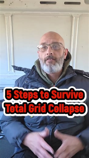 If the power went out tonight and never came back…would you survive? These are the 5 critical steps you must take BEFORE a grid-down disaster happens. Off-grid power, water, food, comms, security the things that keep your family alive when society collapses. Most people won’t be ready. Make sure you are. Follow for real-world survival, preparedness, and grid-down strategies. #griddown #survivalguide #prepping101 #SHTF | Appalachian Prepper