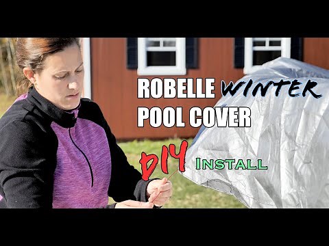 Winter Pool Cover - Robelle (3321-4) DIY Install