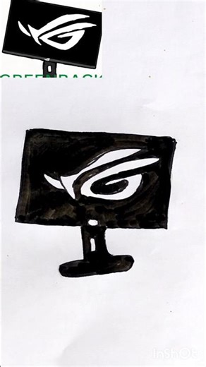 sprunki oc ROG STRIX MONITOR #drawing #sprunki #incrediboxsprunki