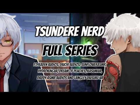 [M4F] Tsundere Nerd Full Series (Friends to Lovers) (Mega Collab) | ASMR Roleplay
