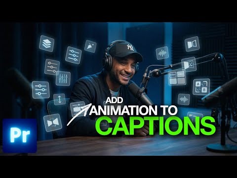 How to Animate Viral Captions in Premiere Pro 🔥 (Smooth & Modern)