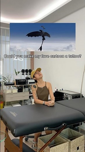 Hiccup first flight with Toothless #howtotrainyourdragon #toothless #colortattoo