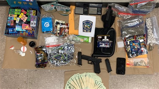 Waterford police seize fentanyl, cocaine, marijuana, mushrooms and firearm in raid