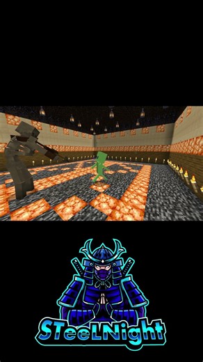 Mutant Skeleton Vs Green Alien! Minecraft Mob Battle #minecraft #gaming