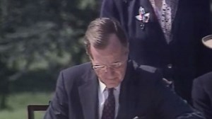 President George H.W. Bush remembered in Rochester for work on disability rights
