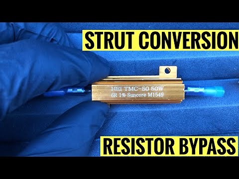 Front Strut Conversion- Resistor Bypass - 2007-2013 Escalade/Tahoe/Suburban/Yukon