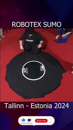 Robotex Tallinn - Estonia 2024 Lego Sumo #house_of_robots #lego #legorobotics #sumo #sumolego