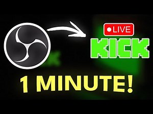 How to Stream to Kick from OBS (2025)