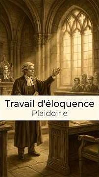 Exercice d'éloquence - Joue l'avocat #artoratoire #eloquence #teleprompter #avocat