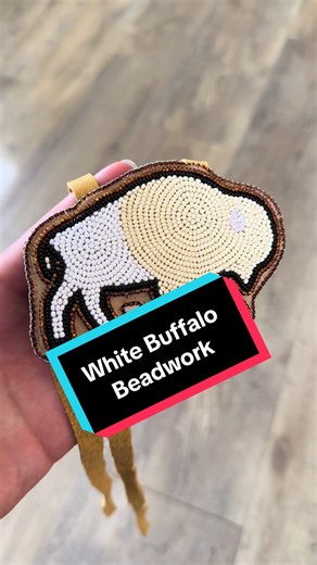 White Buffalo Beaded Medallion Crafting Techniques