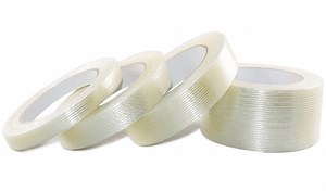 [Hot Item] OEM Trademark Reinforced Fiberglass Filament Adhesive Strapping Reinforced Tape