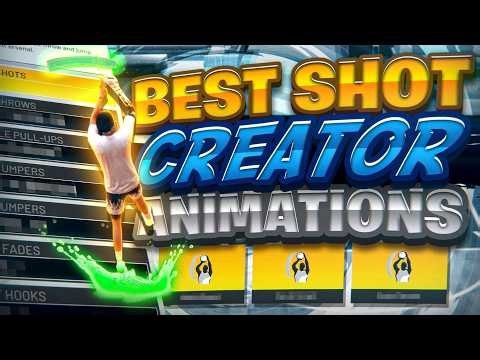 BEST NBA 2K26 SEASON 6 SHOT CREATOR ANIMATIONS (Best Jumpshot Dribble Pull Up & Post Animations)