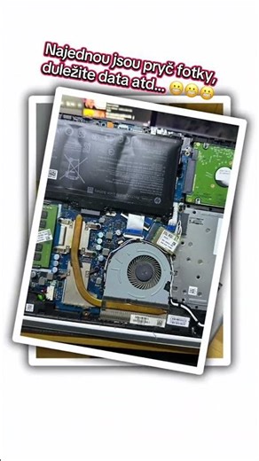 Záchrana dat z poškozeného disku🙂 #opravapc #pc #repairing #computer #notebook
