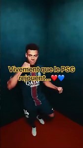 Vivement que le PSG rejouent…❤️💙