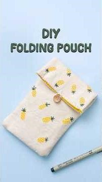 Folding Pouch ✨ | DIY Paper Folding Pouch | Easy Mini Pouch Craft