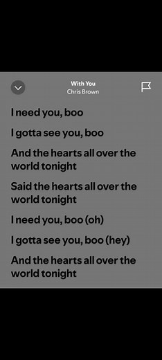 With You Full Lyrics – Justin Bieber & Chris Brown