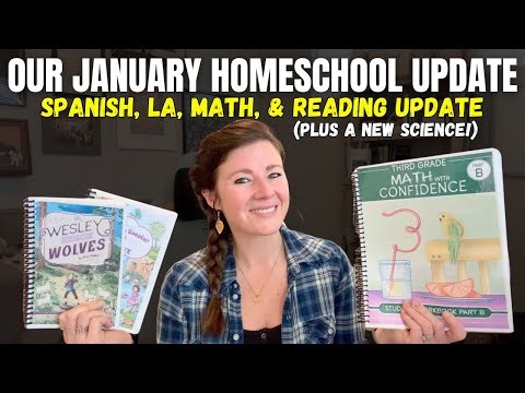 *NEW* January Homeschool Update || Sharing a New Science, Update on Reading, and Much More!