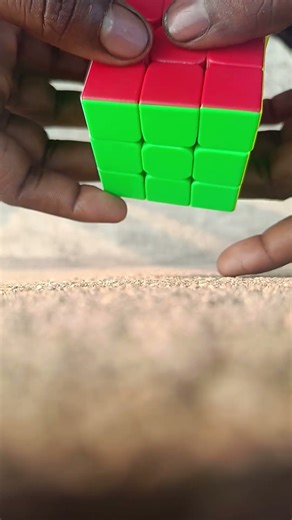 How to solve a rubik's cube in 2 move shorts 3 by 3