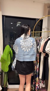 Mandala poncho in blue is 💙🩵 | Empire Trends 𝒃𝒚 𝒌𝒍𝒔