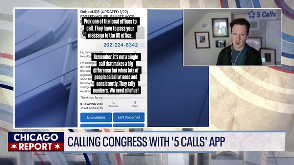 Calling Congress with '5 Calls' app