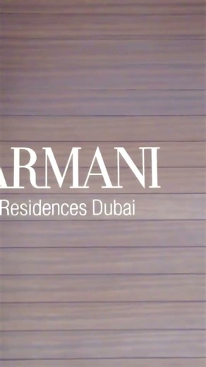 The most recognizable hotel in Dubai! #dubai #armani #vacation #vacation2026