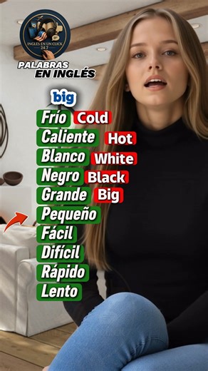 ✨ 10 adjetivos básicos en inglés 🇺🇸 | Aprende inglés fácil con Inglés en un click 24.7 ¿Quieres aprender inglés desde cero de una manera fácil y rápida? 🚀 En este video de Inglés en un click 24.7 aprenderás 10 adjetivos básicos en inglés con su traducción al español. Estos adjetivos son esenciales para comunicarte en tu día a día y mejorar tu vocabulario de forma práctica. 👉 Conocer los adjetivos en inglés te ayudará a describir personas, objetos, lugares y situaciones de manera clara y natu
