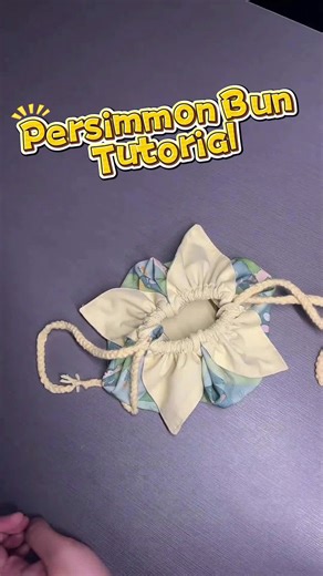 #diysewingpattern #sewingforbeginners #happysewing persimmon bun tutorial