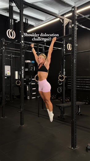 Hilarious Gymnastics Throwback: Shoulder Mobility Challenge