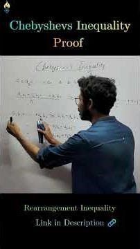 Chebyshev’s Inequality via Rearrangement (The Easiest Proof?) | Olympiad | The Order of Mathematics