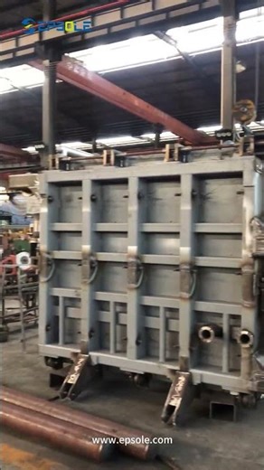 EPS block moulding machine.#eps #machine #epsfoam #factory