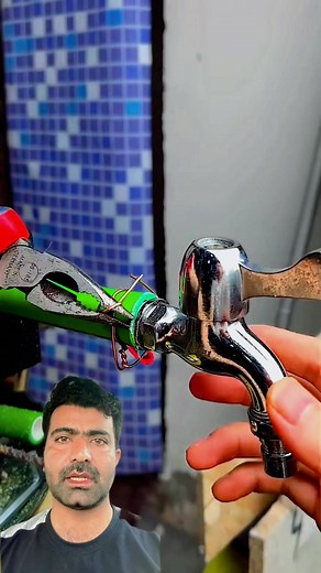 18K views · 156 reactions | Genius plumbing innovation!  A smart plumber installs a metal faucet on a plastic pipe without a threading machine — just heats it to form perfect threads! ‍ #Trending #Viral #ViralReel #TrendingReel #FacebookReel #PlumberHack #SmartWork #DIYHack #Innovation #PlumbingSkills #Craftsmanship #ToolTrick #HomeImprovement #USReels #UKReels #WowFactor | عدیل احمد | Facebook