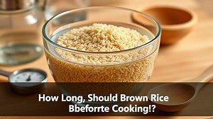 how long should i soak brown rice before cooking? - Test Food Kitchen