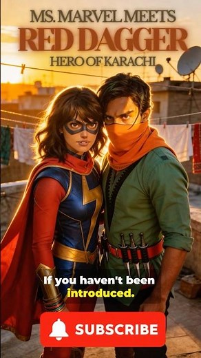 He Outclassed Ms. Marvel? 🗡️ Meet Karachi’s Red Dagger! #Marvel #MCU #msmarvel #marvelcomics #short
