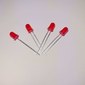 [Hot Item] 5mm Red Diffused DIP LED with Super High Brightness