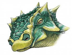 This new species of dinosaur looks like Zuul from Ghostbusters