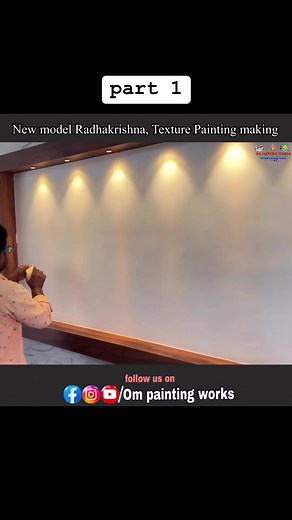 #walldecor #wallart #wallpaper #wallpaperdesign | Om painting works