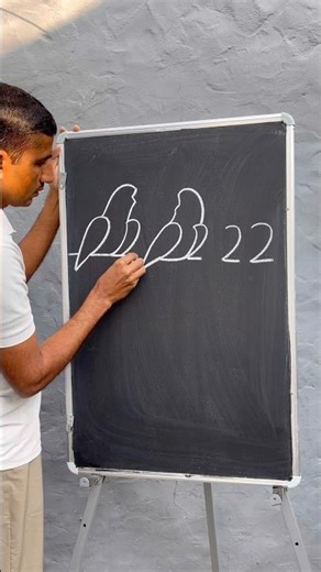 Easy birds drawing tutorial ||🦜🤫 #birdart #birddrawing #artist #viralart