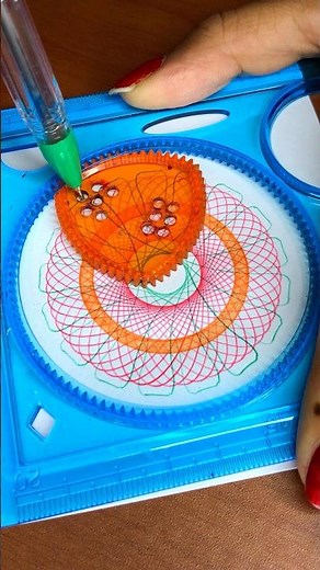 Spirograph Art 🌀 Amazingly Satisfying Drawing #ひまつぶし #スピログラフ #shorts