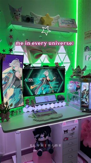 ✦ forever a Dendro main in every universe 💚🍃 #genshinimpact #hoyocreators #alhaitham #kaveh