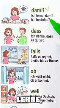 Learn German Subordinate Clauses Everyday Communication 🇩🇪 #shorts #eduwaygermany