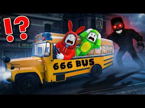 JJ and Mikey: 24 Hours Inside the SCARY BUS ?! Sinister Bus (Maizen Roblox)