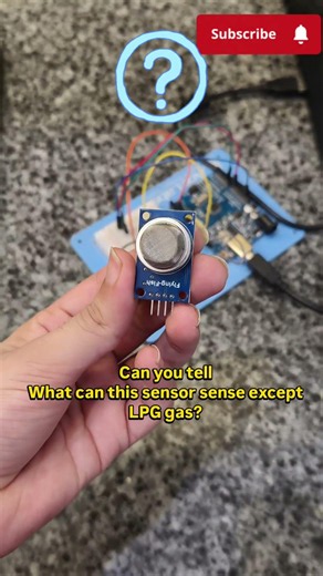 Working of Gas sensor #automation #arduinoproject #gassensor #robot