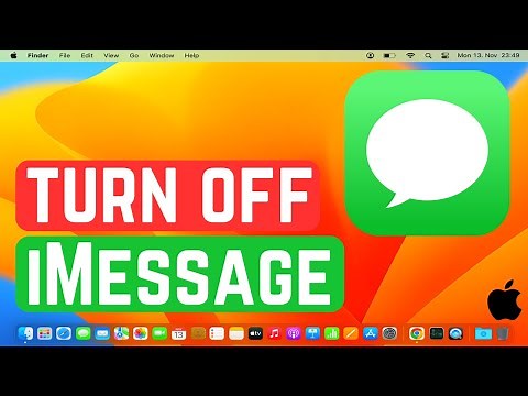 How to Turn Off turn off iMessage on Mac | How to Disable iMessage on MacOS