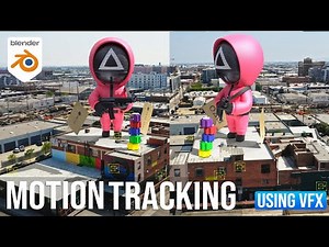 Blender VFX Tutorial | Blender Cgi Ads VFX Animation and Motion Tracking