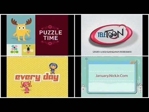 Nick Jr Commercial Break (Janurary 2012)
