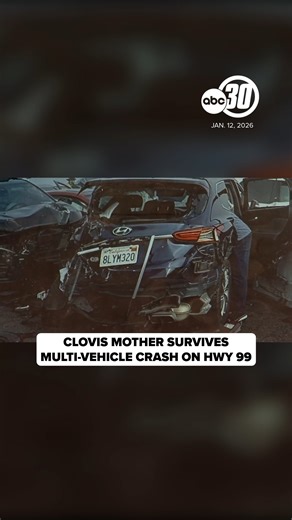 Melissa Culver is one of at least two dozen people who were involved in the deadly multi-car crash on Highway 99 in Fresno on Sunday morning. Action News spoke with her and says she's just thankful to be alive and hug her children. | ABC30 Action News