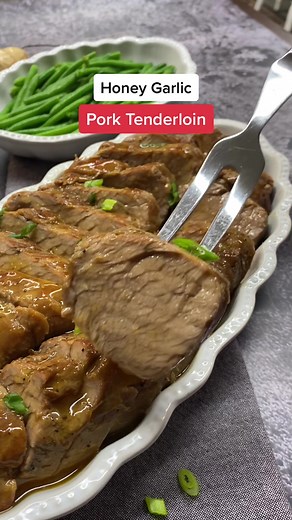 Honey Garlic Pork Tenderloin Recipe