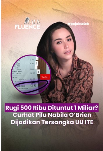 Nabila O'Brien Tersangka Setelah Melapor Pelanggan Kabur