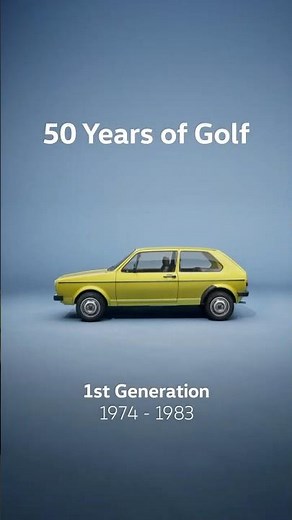 【Golf】50年の歴史が証明する、Golfの実力。 ｜Volkswagen