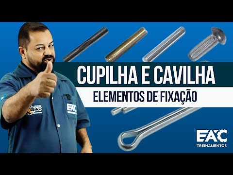 Elementos de Fixação - Cupilha e Cavilha👷‍♂️